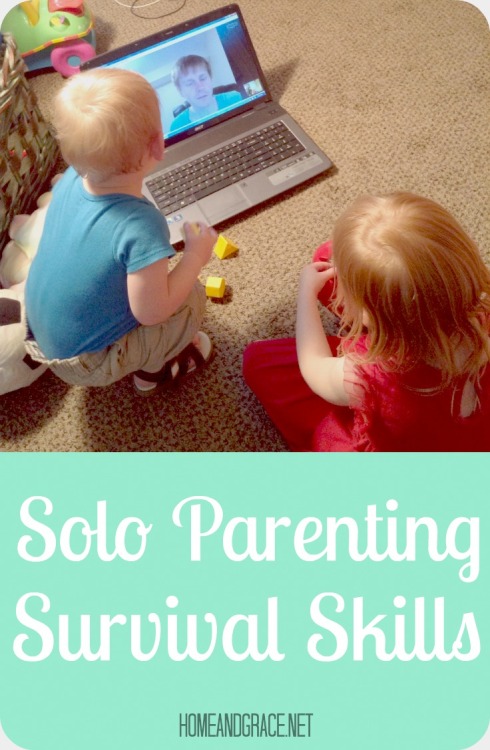 Solo parenting survival skills